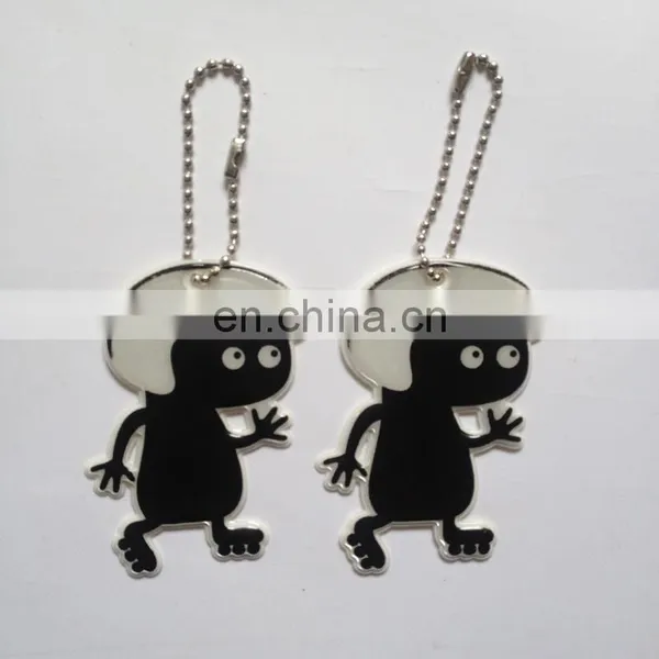 High Visibility Gifts Reflective Metal Keychain photo-3