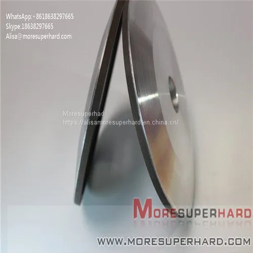 CBN Resin Bond Wheel / Diamond Resin Grinding Wheel 800 Grit For Wood Cutting Blades Alisa@moresuperhard.com photo-2