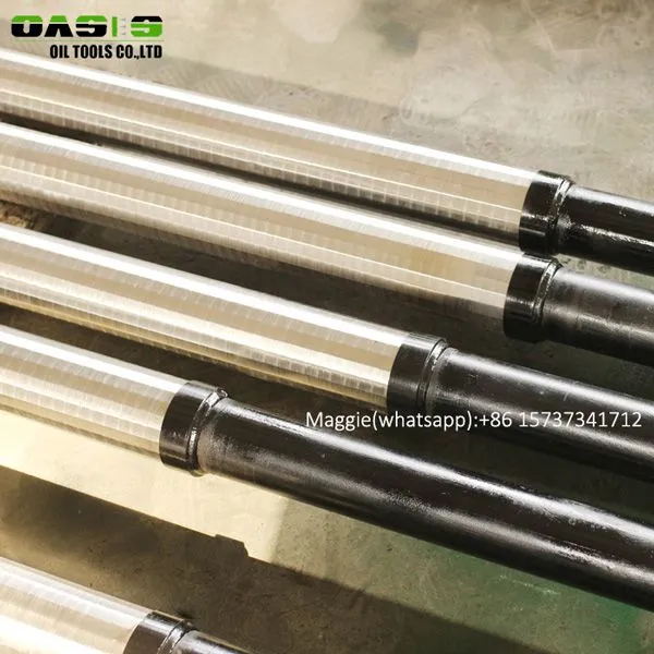 TP304 316L Stainless Steel Double Layer Well Pipe Based Screen Professional Multi Screen Pipe photo-2
