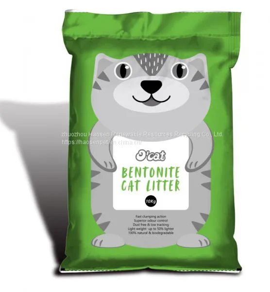 Dust-free Bentonite Cat Litter Export Quality OEM FoundryBulk Cat LitterBangkok Southeast Asia