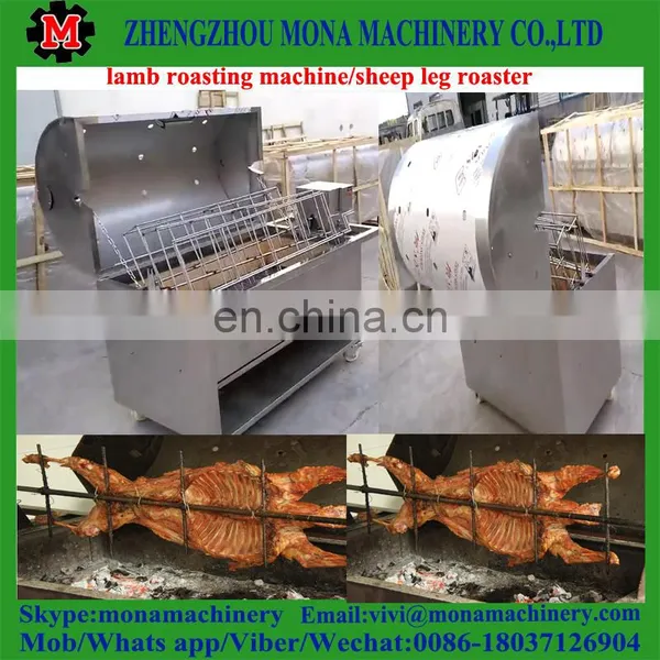 New Design Charcoal Barbecue Meat Roasting Machine for Rabbit/lamb/chicken/duck photo-3