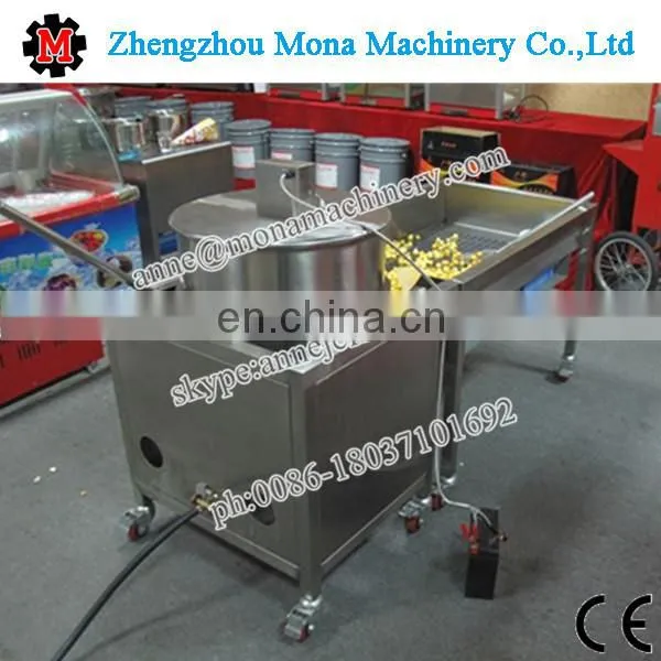 America Type Pop & Automatic Industrial Popcorn Making Machine Commerical Hot Air Processing Machine With ce photo-3