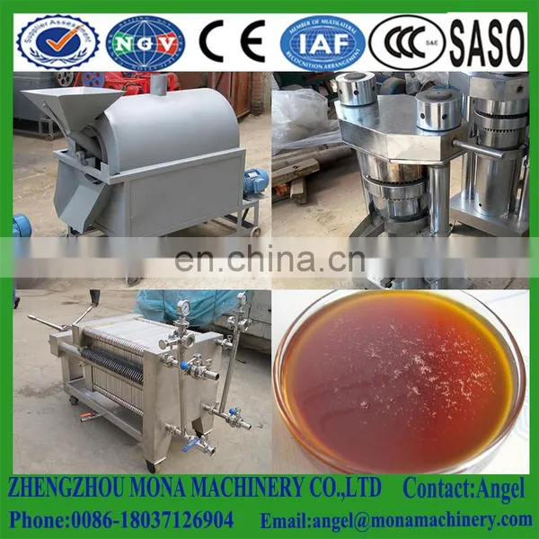 Hydraulic Edible Oil Press and Extraction Machine for Soya,bean,peanut,palm,olive ,sesame,rapeseed photo-6