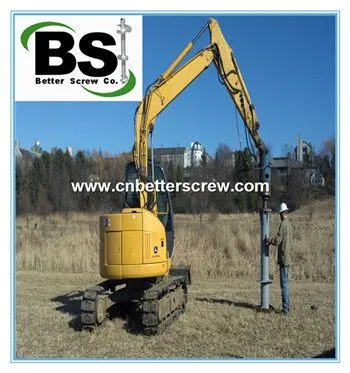 Steel Push Pier System With Pipe for Foundation Repair photo-2