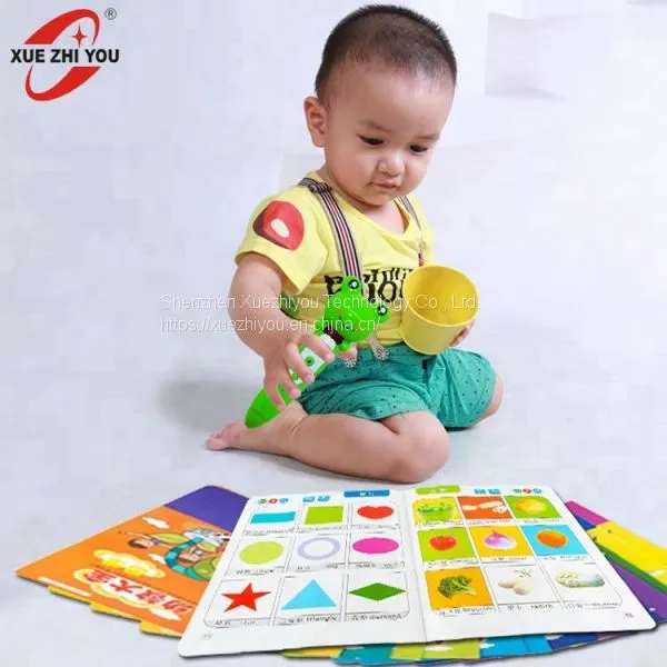Magic Pen for Children Talking Pen With 20 Sound Books ABS Educational Toys for Kids Multilingual Reading Pen photo-2