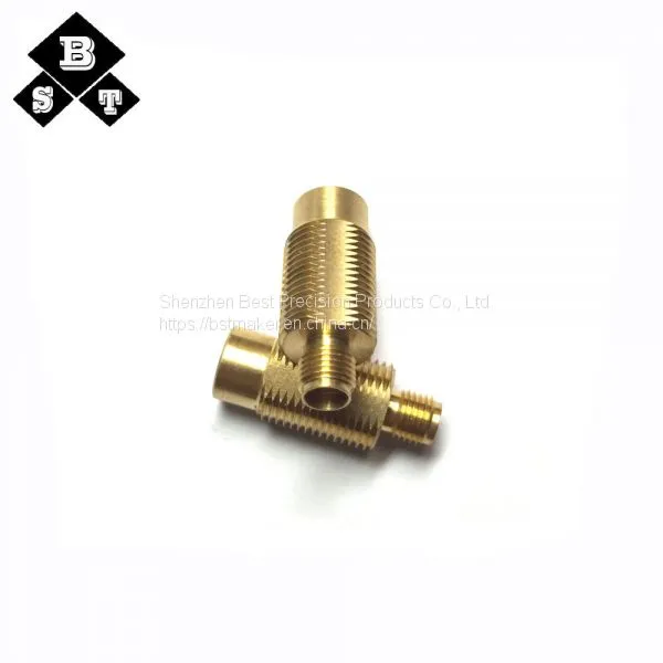 CNC Machining High Precision Brass Aluminum Connector For Electric Motor Bike photo-3