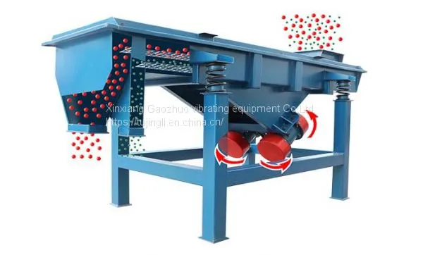 Large Capacity 304 Stainless Steel 3 Decks Linear Vibrating Filter Screen Machine for Seeds Sorting