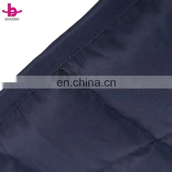 Functional Custom 100% Pure Organic Cotton Weighted Blanket photo-6