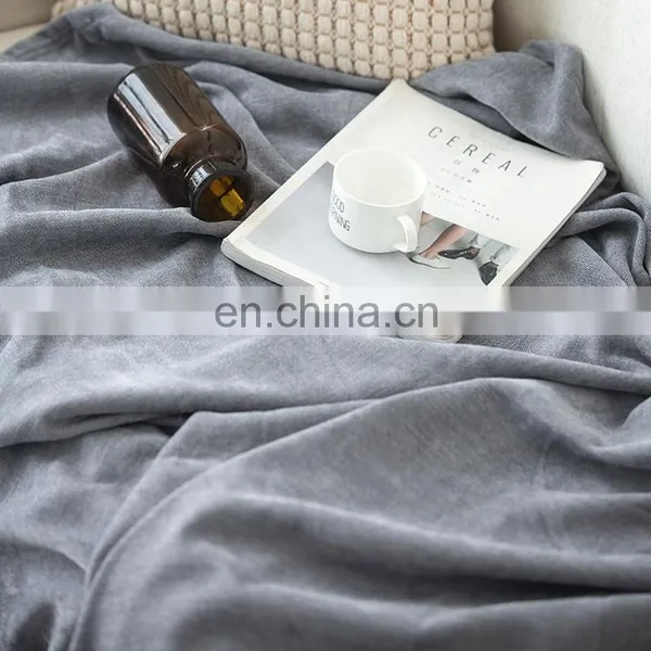 High Quality Colored Sofa Towel Soft Chenille Sofa Fabric Covers photo-6