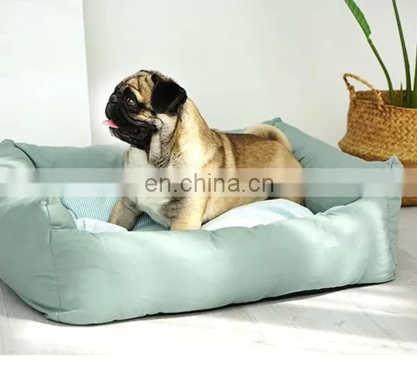 Warming Dog Beds,Rectangle Washable Pet Bed With Breathable Fabric Luxury Sleeping Bed photo-3