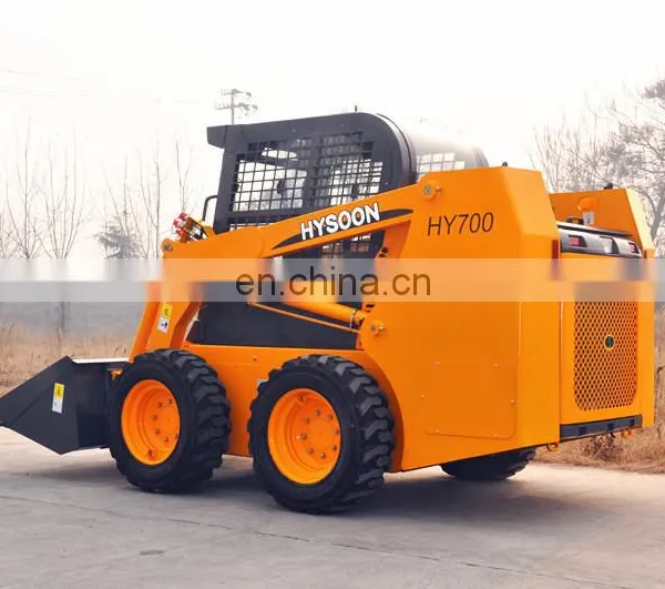 China HYSOON Cheap HY700 Skid Steer for Sale photo-5