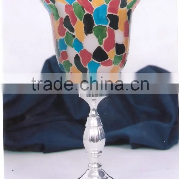 Metal Hurricane Lamp Candle Holder photo-5