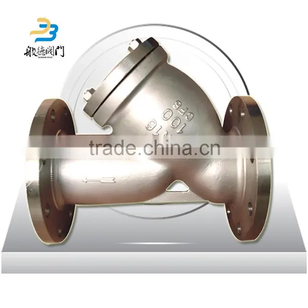 Professional Manufacturer Y Type Flange Strainer / Filter Water Pump Strainer photo-2