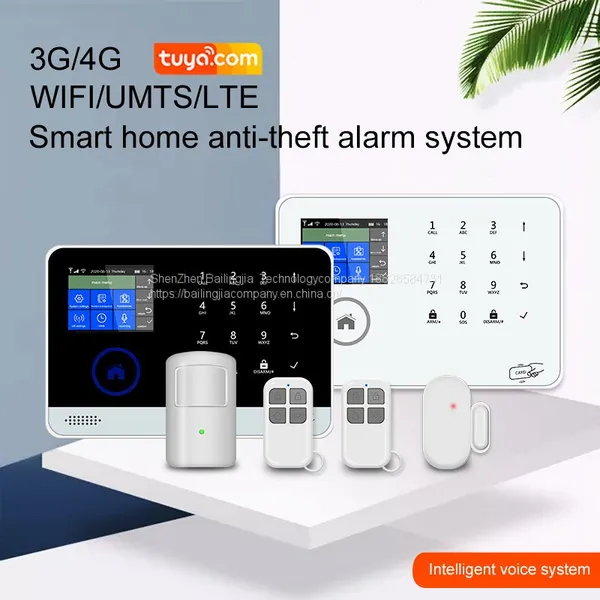 WIFI+GSM+GPRS Alarm System With IOS/Android App Control Compatible for Home photo-3