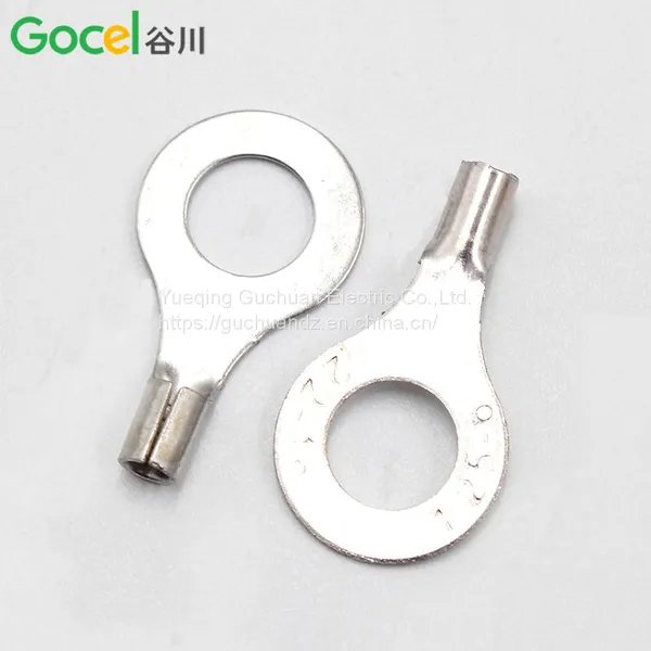 Round Bare End Brass O-shaped Brass Nose Bare End Cold Press Terminal photo-2