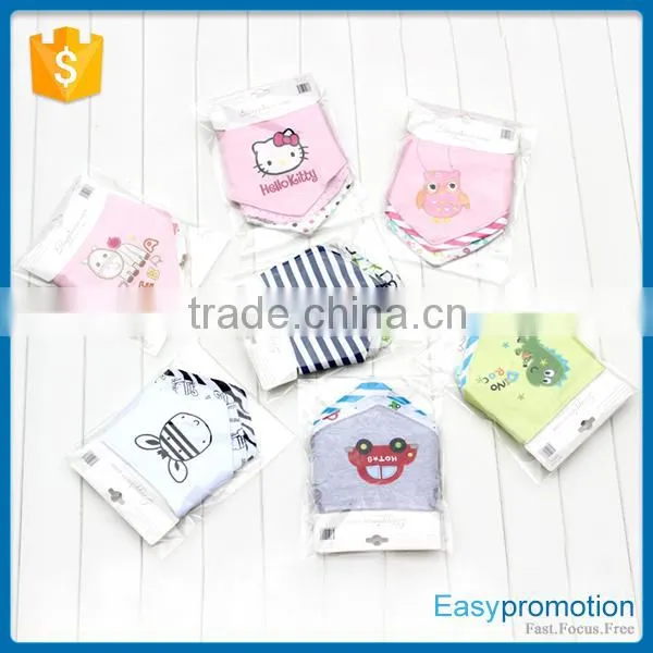 2016 Customize Top Quality of Baby Double Cotton Bandana Bibs photo-6