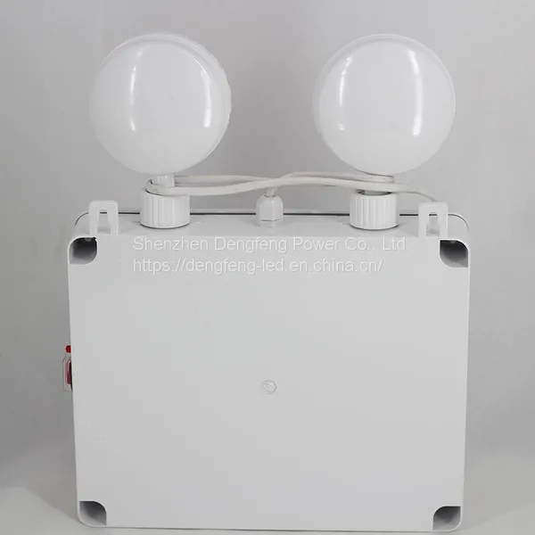 IP65 Emergency Light Waterproof 2*3W LED Emergency Battery Pack Lighting Clear Luminous White photo-3