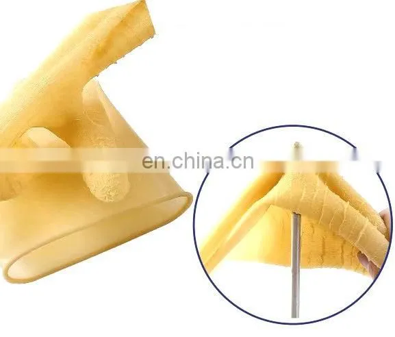 China Long Cuff Unlined Latex Rubber Crinkle Dipped Wholesale Work Gloves for Fishing Industry photo-5