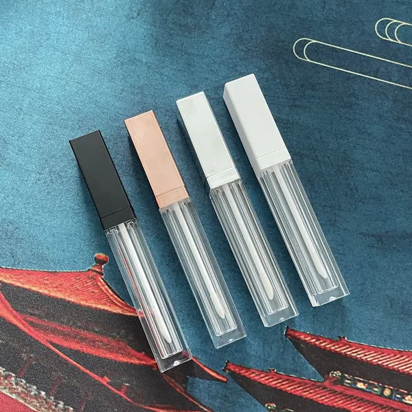MOQ 100pcs Custom Private Logo Paper Box Lipgloss Container Packaging Empty Custom Lip Gloss Tube Wtih Wand photo-5