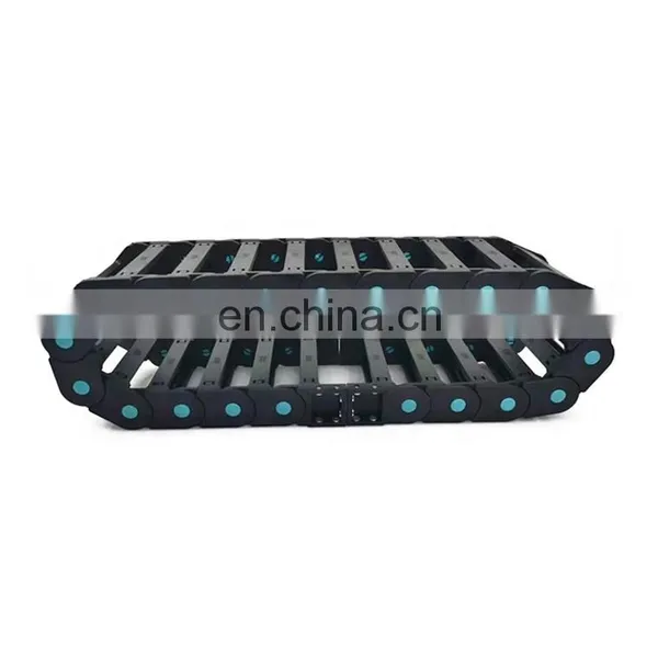 Manufacturer Supply Carrier Chain Cable Plastic 35/45/56/65mm Plastic Height Nylon Cable Drag Chain With Cable Chain photo-5