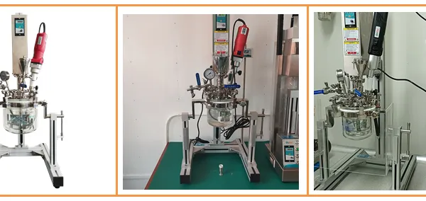 AMM-SE-2L Shanghai Laboratory Reactor Manufacturer - High Power Pharmaceutical Industry Latex Cream Homogenization photo-3