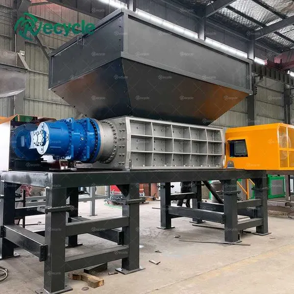 Full Automatic Scrap Metal Sheet Steel Rod Aluminum Frame Shredding Crushing Equipment photo-5