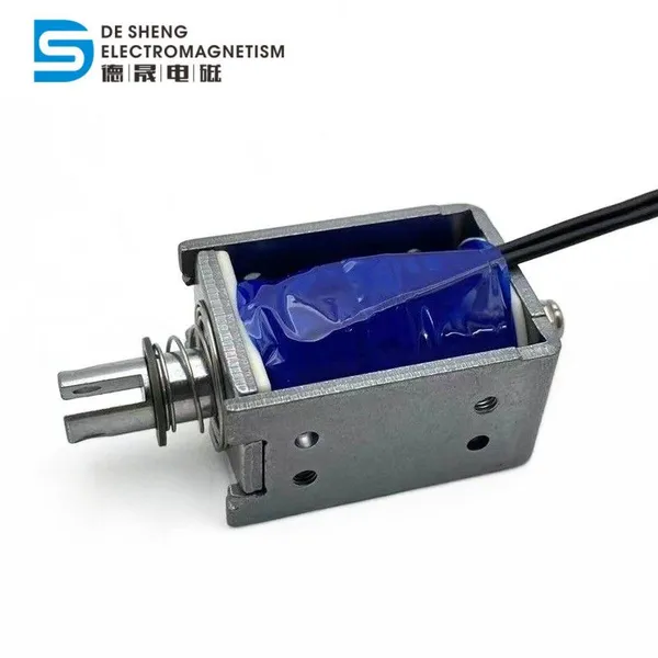 DS-0837 DC 12V 24V Stroke 8mm Pull Push Solenoid Actuator for Various Applications photo-5