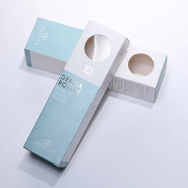 Luxury Rigid Cardboard Packaging Paper Boxes Small Skincare Packaging Box photo-2