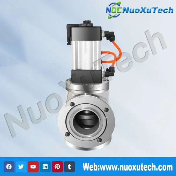 NuoXuTech  GDQ-J-A Pneumatic High Vacuum Flapper Valve