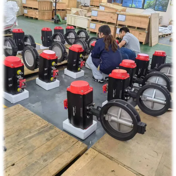 High-Performance Pneumatic Actuated Butterfly Valve for Chemical Processing Pipelines
