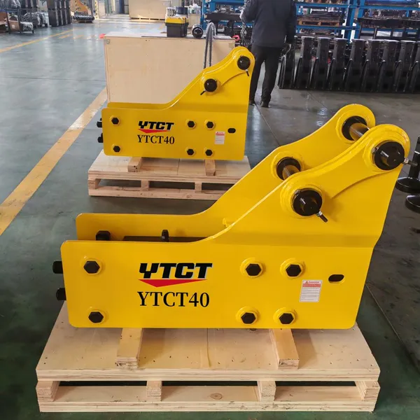 Mini Excavator MountedYTCT Post Driver Lightweight for Small Fence Projects
