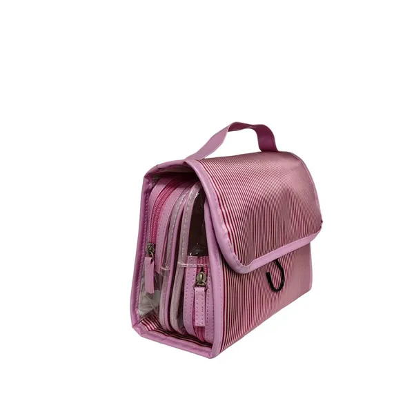 Hanging Roll‑Up Travel Toiletry Organizer Bag photo-2