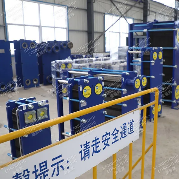 High Energy Efficiency Plate Heat Exchanger, Semi-Auto Cleaning Design, 220V Circulation Pump Included photo-3