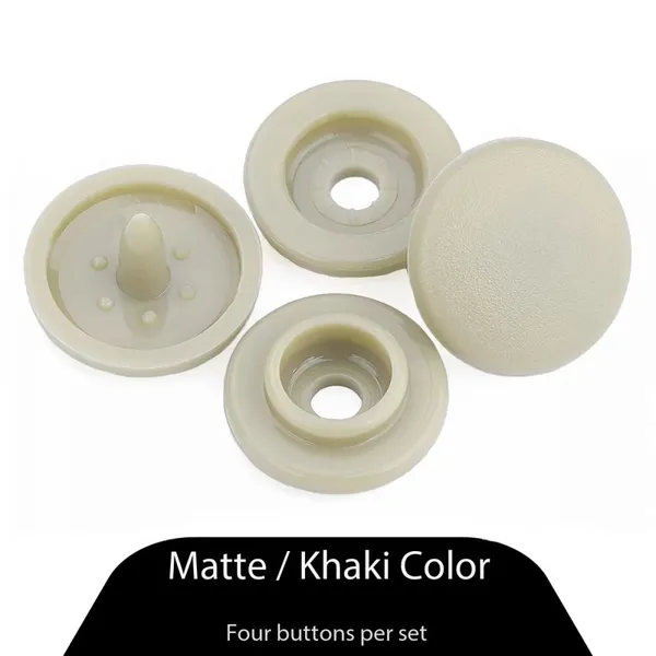 Botões de pressão de plástico de quatro partes, 9mm POM, cor personalizada, OEM ODM para vestuário e lençóis.
