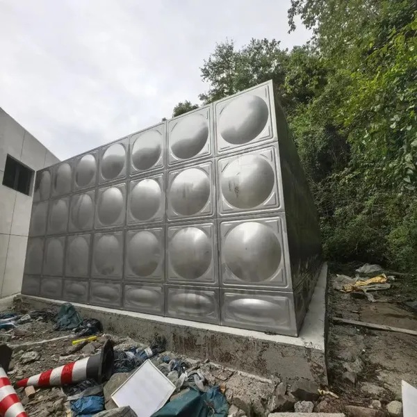 High Quality SMC FRP Composite Modular Panel Water Tank for Rainwater Harvesting Storage