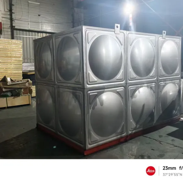 Customized SMC FRP Composite Modular Panel Water Tank for Lightweight Water Storage