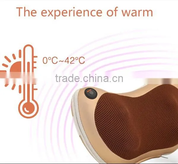 Electric Body Shiatsu Car Air Neck Pillow Massager/vibration Neck Massage Pillow With CE,RoHs Certified for Home/car/office Quality Choice