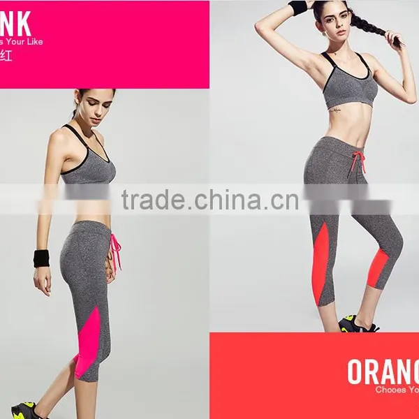 Wholesale Sports Clothing Sexy Women Mesh Dance Leggings Compresstion Pant photo-6