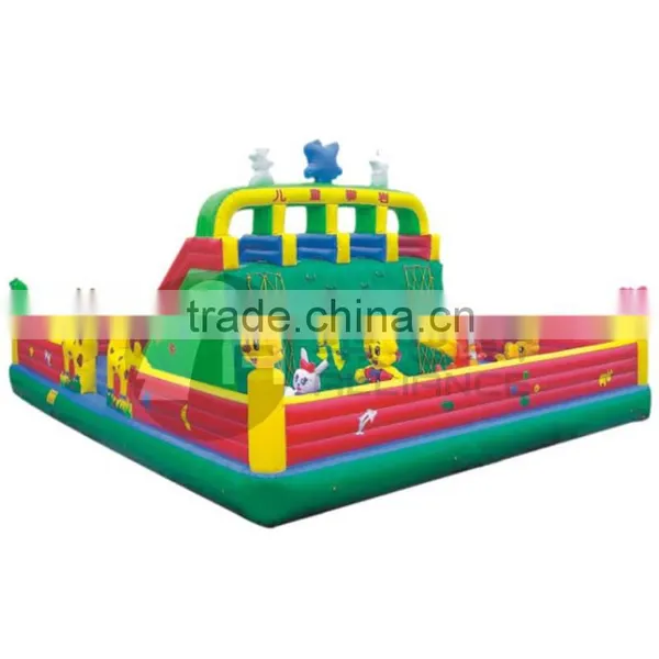Adult Games Cheap Inflatable 0.55mm PVC Climbing Wall photo-4