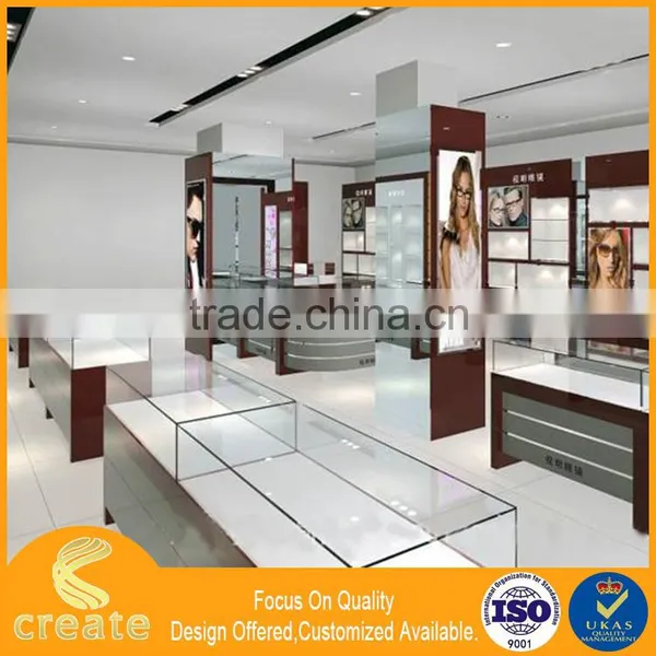 Best Quality Wooden Eyeglass Display Showcase Wall Mounted Cardboard Sunglasses Display Stand photo-2