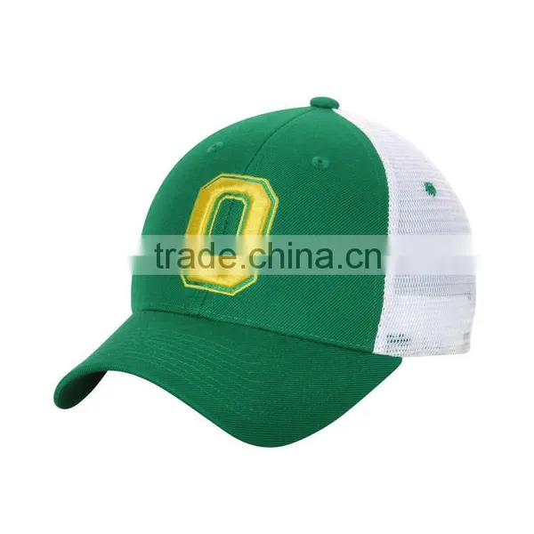 Wholesale Trucker Hat High Quality 3d Embroidery Logo Mesh Curved Bill Cap photo-3