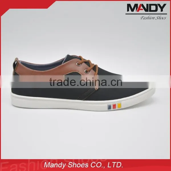 Hot Selling Cheap Price Comfortable Lace up Fabric Men Shoes photo-4