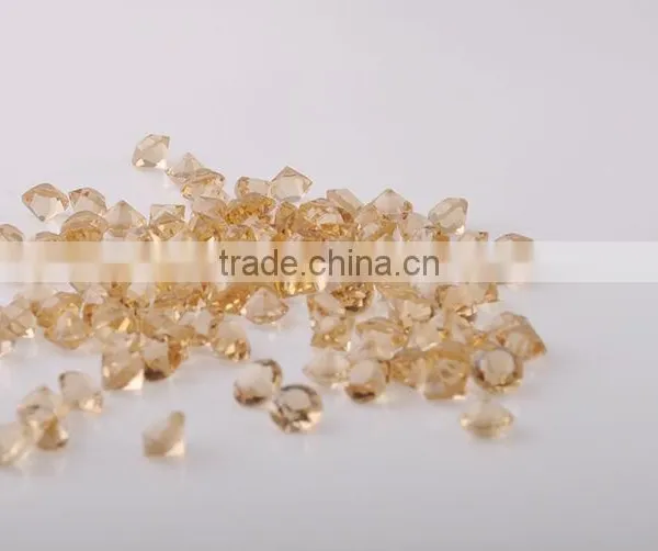 Decorative Naked Point Back Stones, Colorful Unfoiled Diamante Confettie Stones for Party Decor photo-3