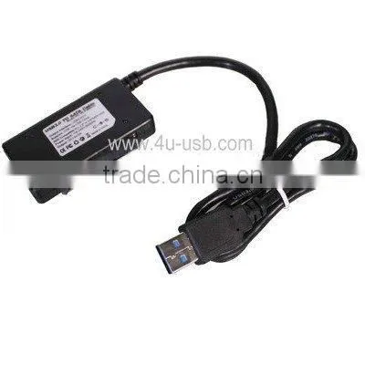 Black USB 3.0 to SATA IDE Cable photo-2