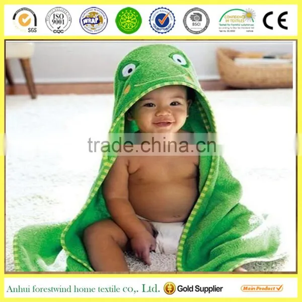2016 New Design Hooded Baby Bath Towel With Animal Hood photo-5