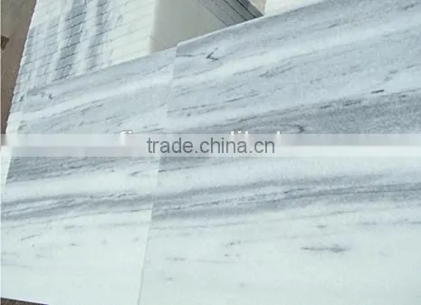 High Quality White Grey Veins Stone Slab Marble Slabs photo-2