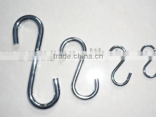 6MM S Meta Hook Zinc Plated S-Shaped Spring Hook Rigging Hardware In China photo-3