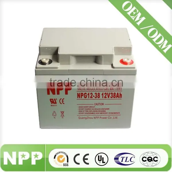 12v38ah Sealed Lead Acid Battery Manufacturer Ups Battery photo-2