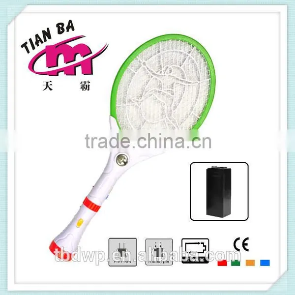 Mosquito Racket Manufactory Rechargeable Mosquito Swatter With Torch TB2012 photo-3