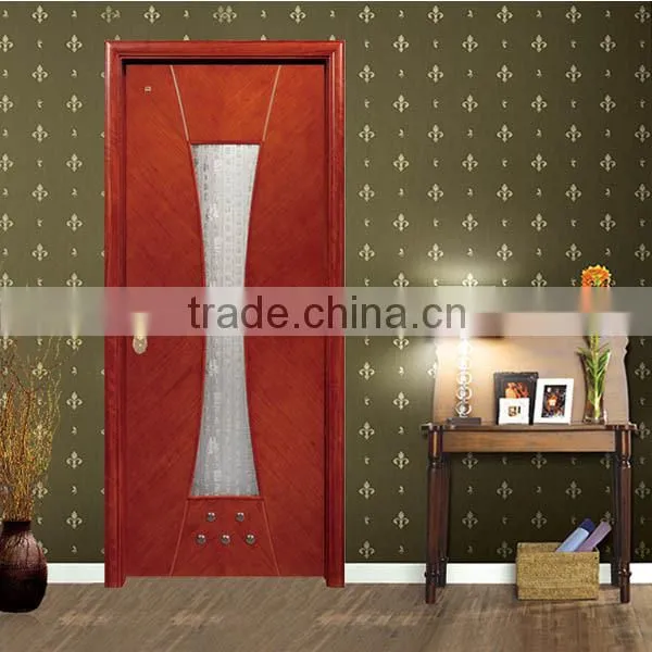Economic White Oak Timber Glass Interior Soundproof Door photo-6